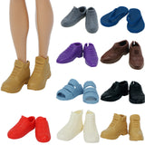 High Quality Shoes Daily Casual Wear Prince Cool Male Sneakers Sandals DIY Accessories For Barbie Boyfriend Ken Doll Toys