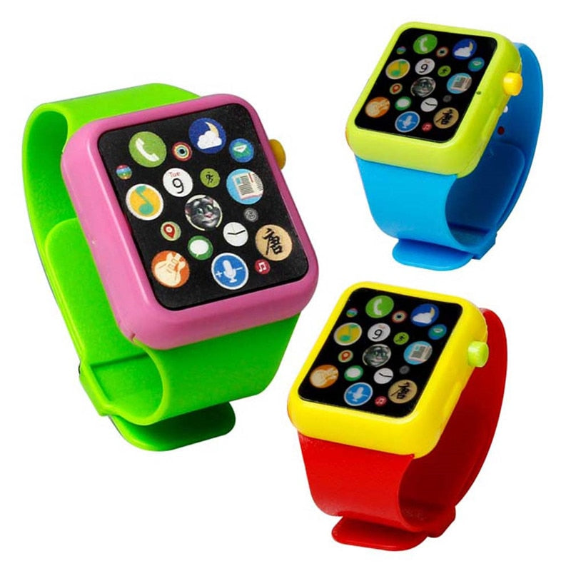 Kids Early Education Smart Watch Learning Machine 3DTouch Screen Wristwatch Baby Watch Smart Toy Electronic Musical Toys Gifts
