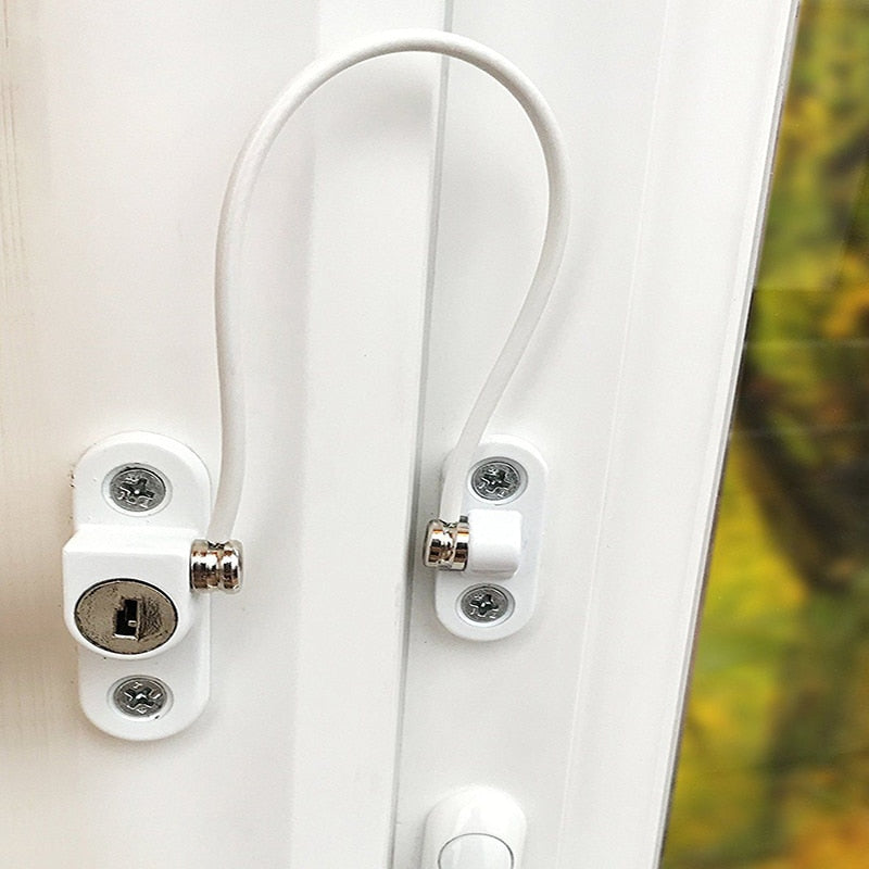 Window Lock Children Protection Window Restrictor Child Safety Window Stopper Portable Locks Limiter Bvaby Safty Accessories