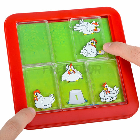IQ Puzzle Toys For Kids Family Smart Logical Thinking board Games 48 Challenge With Solution Jouet Enfant Intelligent