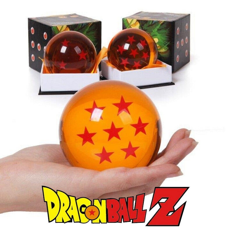 Original Box 7.5CM Dragon Ball Z Crystal Balls Action Figure Anime 1 2 3 4 5 6 7 Star Dragonball Children Kids Toys