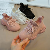 2019 New Autumn Children Shoes Unisex Toddler Boys Girls Sneakers Mesh Breathable Fashion Casual Kids Shoes Size 21-30