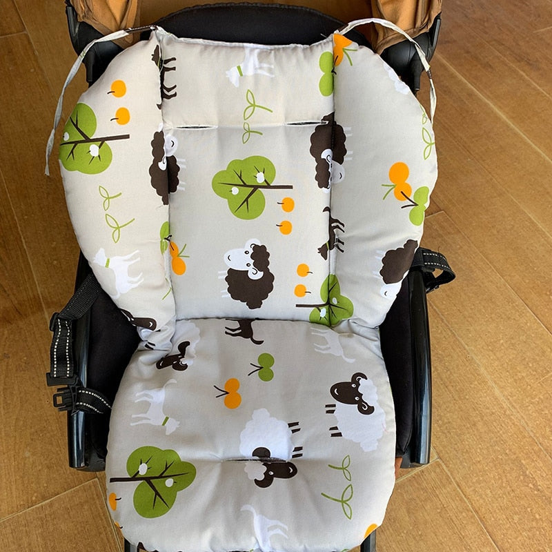 Universal Car Stroller Seat Covers Auto Soft Thick Pram Cushion Car Seat Pad Covers for Baby Kids Children Stroller Accessories