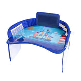 Baby Car Seat Tray Cartoon Stroller Kids Toy Food Water Holder Desk Children Portable Plate Table For Car Child Table Storage