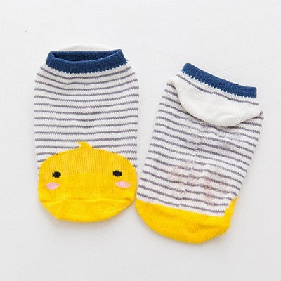 AiKway Cartoon Baby floor Socks Infant Child Socks Non-slip Newborn Cotton Socks Boy Girl Socks Children's Accessories