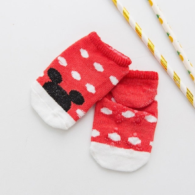 AiKway Cartoon Baby floor Socks Infant Child Socks Non-slip Newborn Cotton Socks Boy Girl Socks Children's Accessories