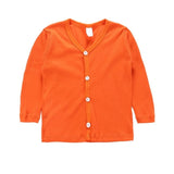 Autumn Winter Cotton Sweater Top Baby Children's Clothing Boys Girls Knitted Cardigan Sweater Kids Spring Wear New