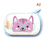 Bath Brushes Shower Products Comfortable Soft Towel Accessories Infant Children Rub baby Rubbing Body Wash Sponge Cotton