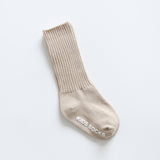 Children's Socks for Girls Boys High Quality Fashion Combed Cotton Children Clothes Accessories  Newborn Baby Anti Skid Socks
