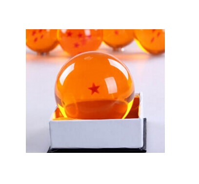 Original Box 7.5CM Dragon Ball Z Crystal Balls Action Figure Anime 1 2 3 4 5 6 7 Star Dragonball Children Kids Toys