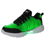 Size 25-46 Children's Lighted Shoes Boys Girls Glowing LED Sneakers for Kids Mens Womens with Luminous Sole fiber optic shoes