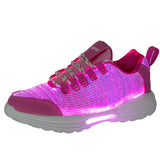 Size 25-46 Children's Lighted Shoes Boys Girls Glowing LED Sneakers for Kids Mens Womens with Luminous Sole fiber optic shoes