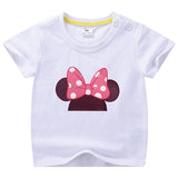 Autumn Cartoon 3pcs Minnie Mickey Clothing set kids Clothes Boys Girls Hooded Jacket +T Shirt +Sports Pants Casual Sprot suits
