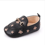 New Baby Casual Shoes Soft bottom Infants PU First walkers Anti-slip Baby Shoes kids Boys Girls Crib Shoes