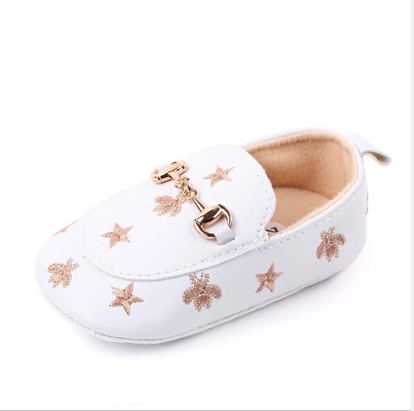 New Baby Casual Shoes Soft bottom Infants PU First walkers Anti-slip Baby Shoes kids Boys Girls Crib Shoes