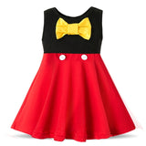 Spring Autumn Long Sleeves Children Girl Clothes Casual School Dress for Girls mini Tutu Dress Kids Girl Party Wear Clothing