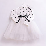 Spring Autumn Long Sleeves Children Girl Clothes Casual School Dress for Girls mini Tutu Dress Kids Girl Party Wear Clothing