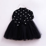 Spring Autumn Long Sleeves Children Girl Clothes Casual School Dress for Girls mini Tutu Dress Kids Girl Party Wear Clothing