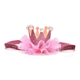 Newborn Crown Headband Gold Princess Crown Baby Girls Cute Hair Band Children Photo Props  Infant Kids Hair Accessories 1 Pc