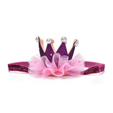 Newborn Crown Headband Gold Princess Crown Baby Girls Cute Hair Band Children Photo Props  Infant Kids Hair Accessories 1 Pc