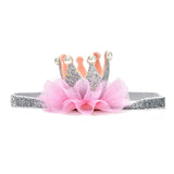 Newborn Crown Headband Gold Princess Crown Baby Girls Cute Hair Band Children Photo Props  Infant Kids Hair Accessories 1 Pc