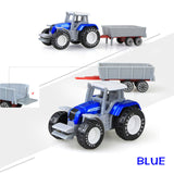 Die-cast Farm Vehicles Mini Car Model Engineering Car Model Tractor Engineering Car Tractor Toys Model for Kids Xmas Gift