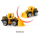Die-cast Farm Vehicles Mini Car Model Engineering Car Model Tractor Engineering Car Tractor Toys Model for Kids Xmas Gift