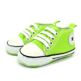 Toddler Kids Boys Girls Shoes Spring /autumn Canvas Sneakers High Top Lace Up Baby Shoes Casual First Walkers