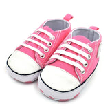 Toddler Kids Boys Girls Shoes Spring /autumn Canvas Sneakers High Top Lace Up Baby Shoes Casual First Walkers