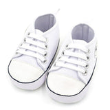 Toddler Kids Boys Girls Shoes Spring /autumn Canvas Sneakers High Top Lace Up Baby Shoes Casual First Walkers