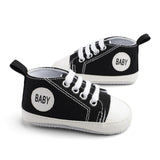 Toddler Kids Boys Girls Shoes Spring /autumn Canvas Sneakers High Top Lace Up Baby Shoes Casual First Walkers