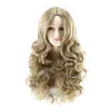 Girls Elsa Princess Dress up Wig Children Jasmine Cosplay Wigs Moana Ariel Costume Accessories Rapunzel Braid Halloween Party