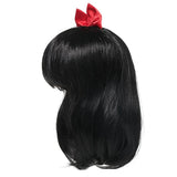 Girls Elsa Princess Dress up Wig Children Jasmine Cosplay Wigs Moana Ariel Costume Accessories Rapunzel Braid Halloween Party