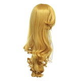 Girls Elsa Princess Dress up Wig Children Jasmine Cosplay Wigs Moana Ariel Costume Accessories Rapunzel Braid Halloween Party