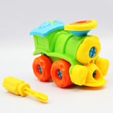 Early Learning Education DIY Screw Nut Group Installed Plastic 3d Puzzle Disassembly Motorcycle Kids Toys for Children Jigsaw