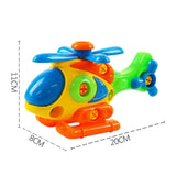 Early Learning Education DIY Screw Nut Group Installed Plastic 3d Puzzle Disassembly Motorcycle Kids Toys for Children Jigsaw