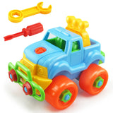 Early Learning Education DIY Screw Nut Group Installed Plastic 3d Puzzle Disassembly Motorcycle Kids Toys for Children Jigsaw