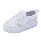WEIXINBUY Baby Children Shoes Kids Led Flash Sneakers Spring Autumn Fashion Sequin Sneakers Girls Princess Lightning Shoes 21-30