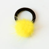 4Pcs/2pc/1pc Baby Kid Hair Accessories Headwear Mini Ball Rubber Headbands Girl Children Solid Color Pompon Gum Elastic HairBand