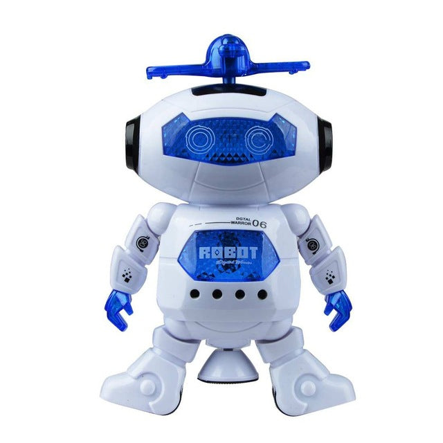 Rotating Smart Space Dance Robot Electronic Walking Toys With Music Light For Kids Astronaut Toy Christmas Birthday Gift