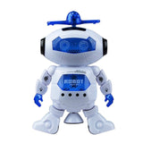 Rotating Smart Space Dance Robot Electronic Walking Toys With Music Light For Kids Astronaut Toy Christmas Birthday Gift