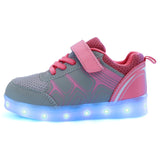 Size 25-37 USB Charging Children Boys Shoes with Sole Enfant Led Light Glowing Luminous Sneakers for Girls Shoes Kids Led Shoes