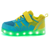 Size 25-37 USB Charging Children Boys Shoes with Sole Enfant Led Light Glowing Luminous Sneakers for Girls Shoes Kids Led Shoes