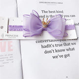 BalleenShiny Baby Girls Bowknot Crown Headband Lace Elastic Princess Hair Band Fashion New Style Children Kids Hair Accessories