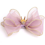 BalleenShiny Baby Girls Bowknot Crown Headband Lace Elastic Princess Hair Band Fashion New Style Children Kids Hair Accessories