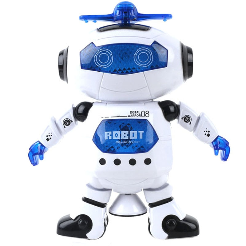 Rotating Smart Space Dance Robot Electronic Walking Toys With Music Light For Kids Astronaut Toy Christmas Birthday Gift