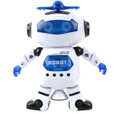 Rotating Smart Space Dance Robot Electronic Walking Toys With Music Light For Kids Astronaut Toy Christmas Birthday Gift